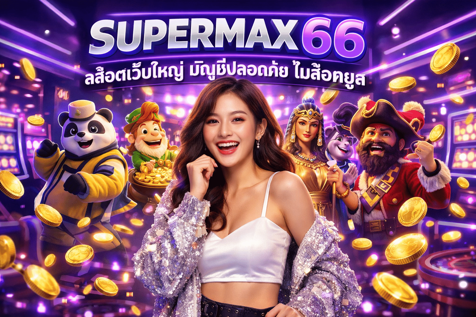 SUPERMAX66 สล็อตเว็บใหญ่ บัญชีปลอดภัย ไม่ล็อคยูส