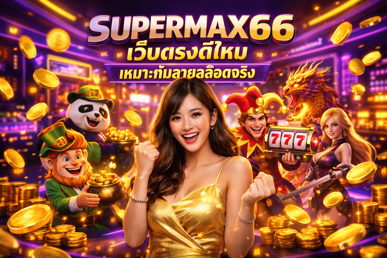 SUPERMAX66 เว็บตรงดีไหม เหมาะกับสายสล็อตจริง