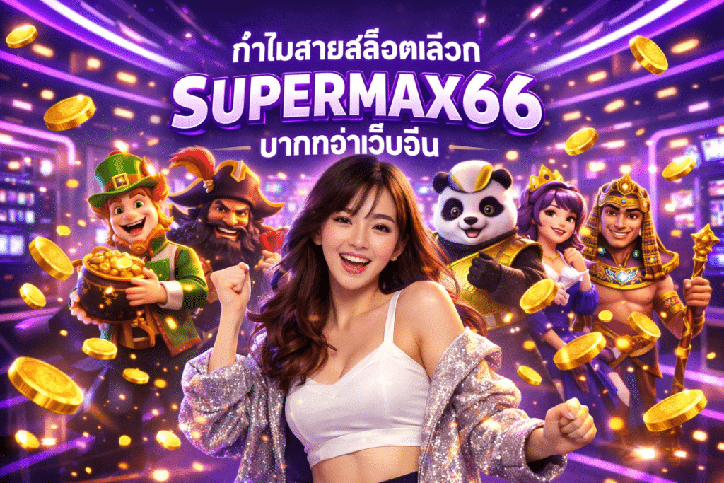 ทำไมสายสล็อตเลือก SUPERMAX66 มากกว่าเว็บอื่น