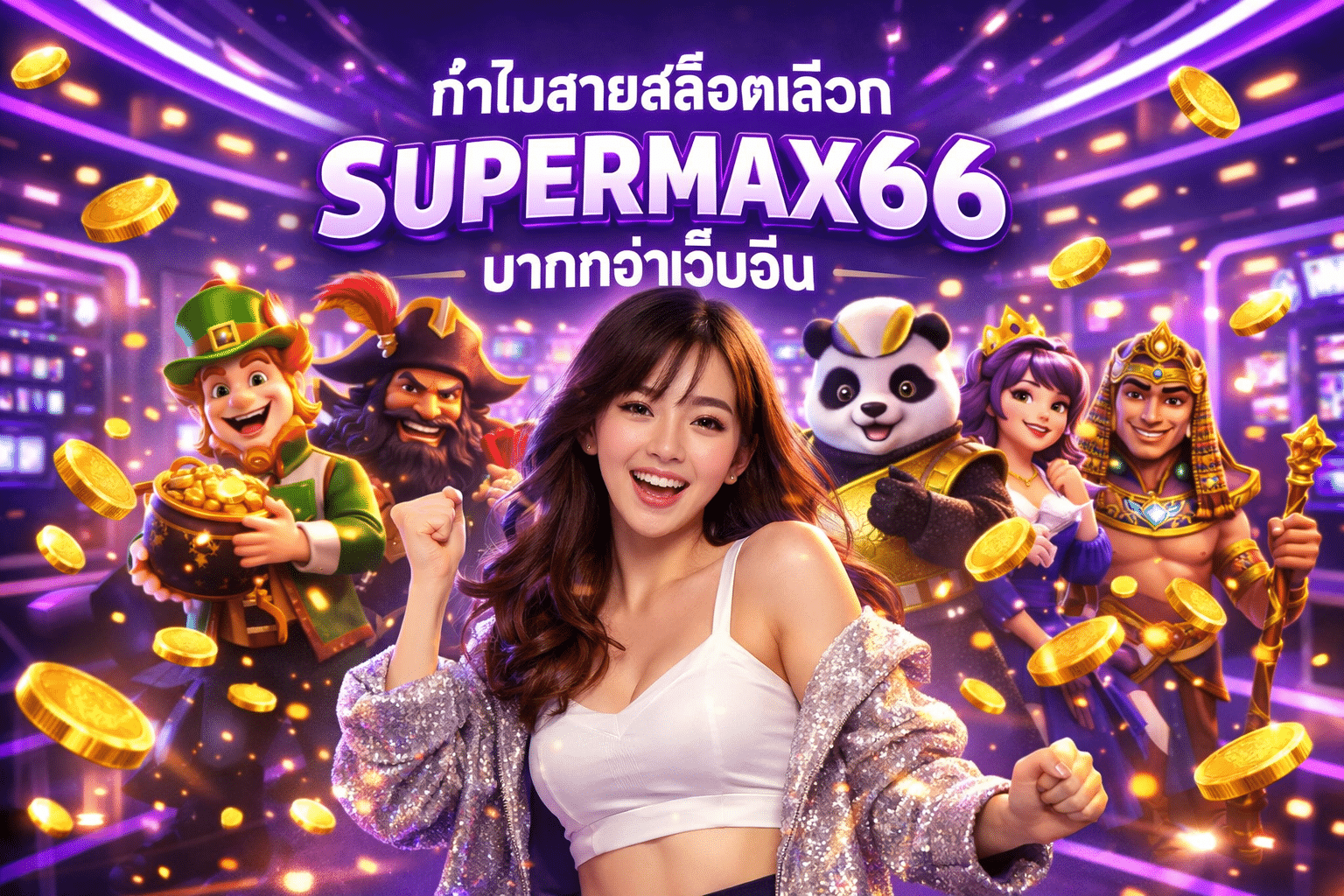 ทำไมสายสล็อตเลือก SUPERMAX66 มากกว่าเว็บอื่น
