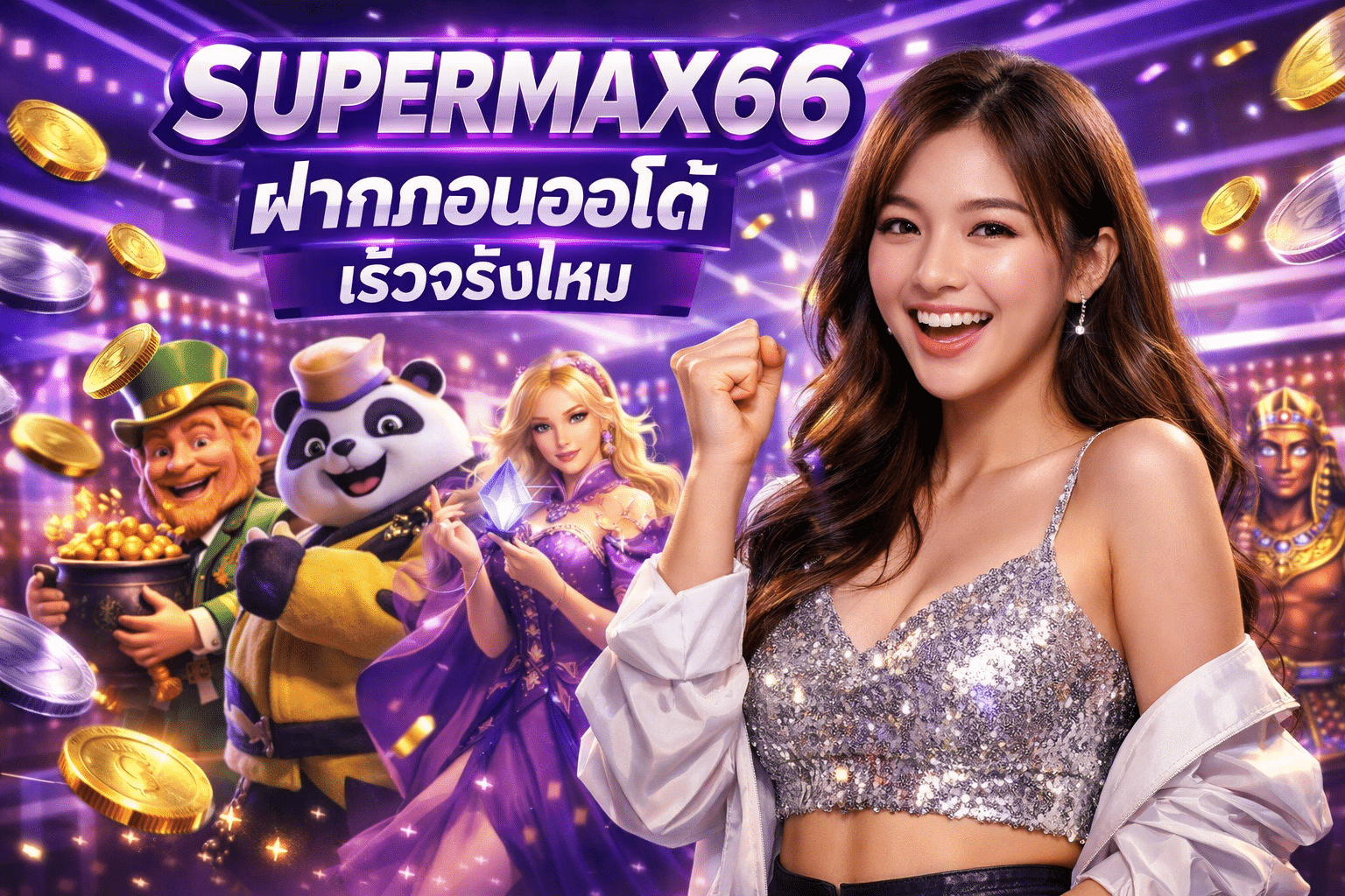 SUPERMAX66 ฝากถอนออโต้ เร็วจริงไหม